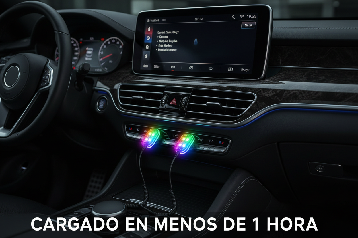 RGB LUCES LED PARA COCHES INALAMBRICAS