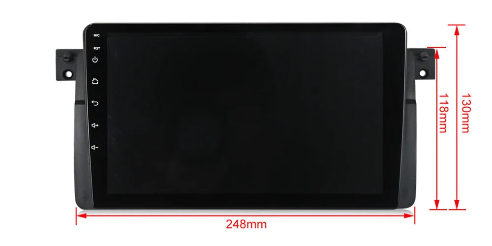 9" Pantalla 4G  BMW E46