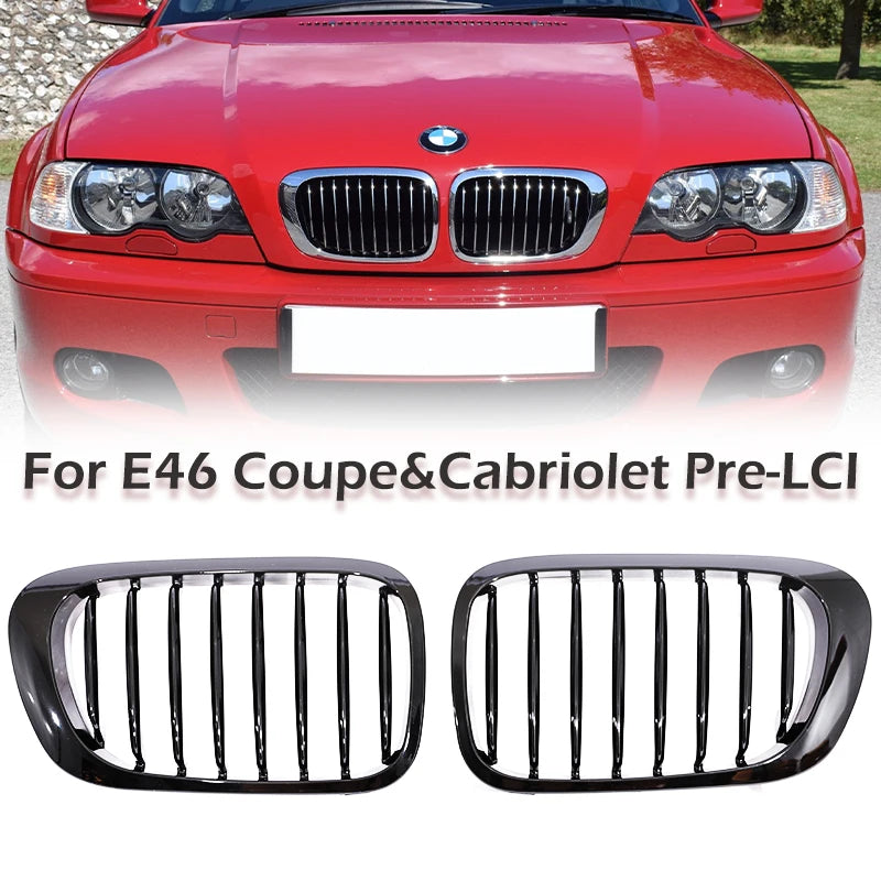 Rejilla serie3 E46 2-Puerta 1998-2002 pre-Facelift y 2000-2007 E46 M3 Coupe Cabriolet