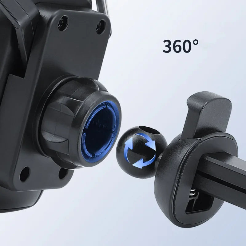 Soporte para teléfono móvil con diseño de asiento de carreras, soporte con ventosa para smartphone y teléfono móvil en el coche, compatible con iPhone, Samsung y Xiaomi.