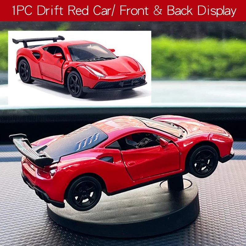 juguete para salpicadero de coche de drift, columpio giratorio de carreras deportivos