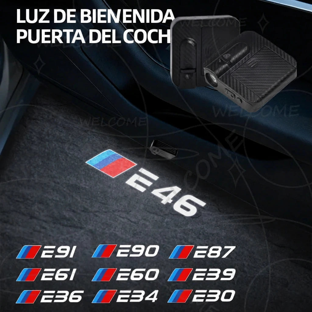 LUZ DE BIENVENIDA PARA  E46 E60 E61 E30 E34 E87 E92 E36 E39 E90 E91