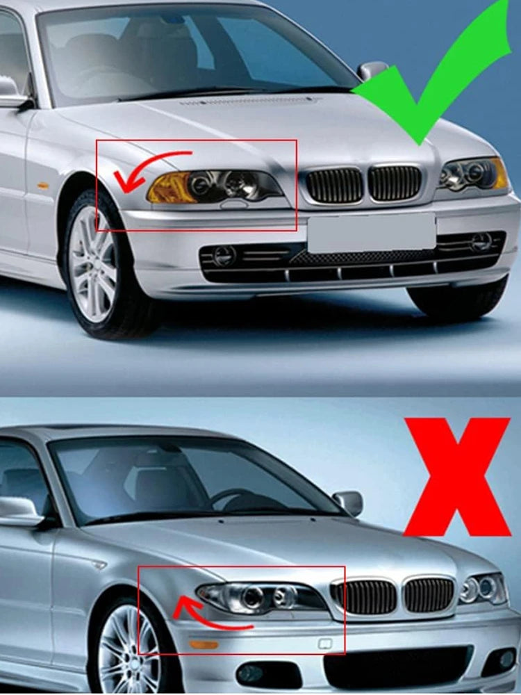 Rejilla serie3 E46 2-Puerta 1998-2002 pre-Facelift y 2000-2007 E46 M3 Coupe Cabriolet
