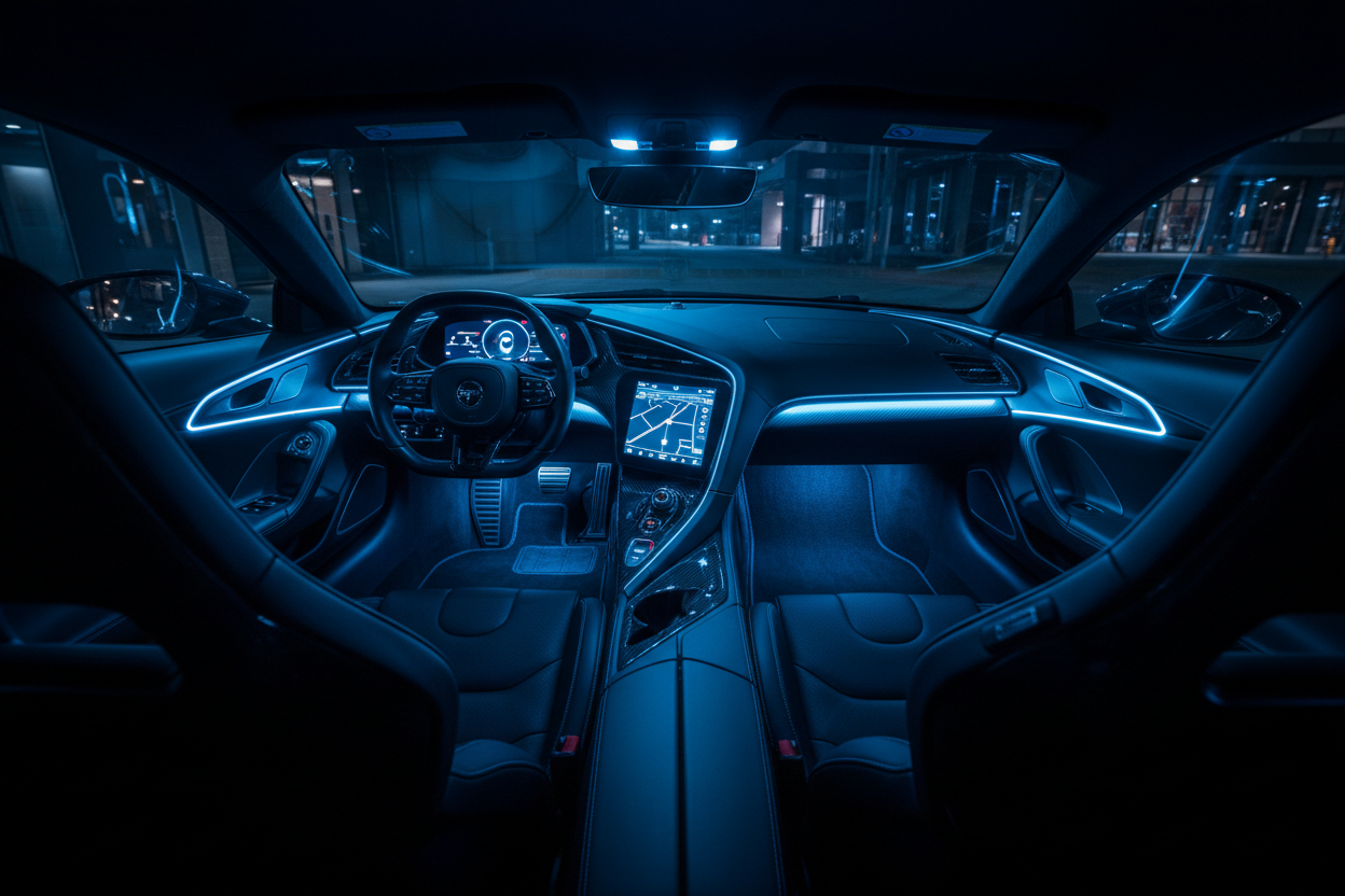 RGB LUCES LED PARA COCHES INALAMBRICAS